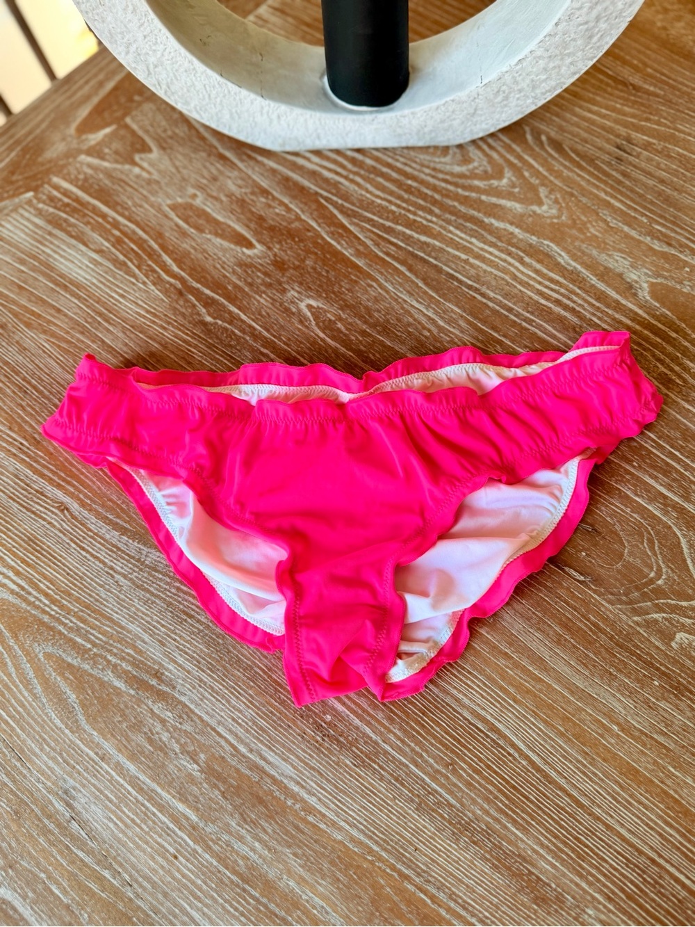 Ruffle Cheeky Bikini Bottoms